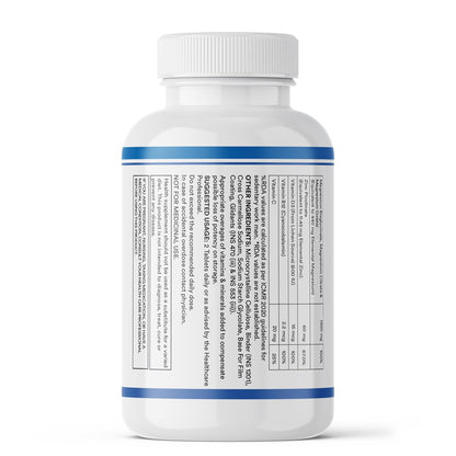 INLIFE Magnesium Supplement 2000mg | 5x Chelated Magnesium Complex Glycinate, L Threonate, Citrate, Oxide with Aquamin, Zinc, Vitamin C, D3 & B12 | For Sleep, Focus, Muscles, Immunity - 60 Tablets