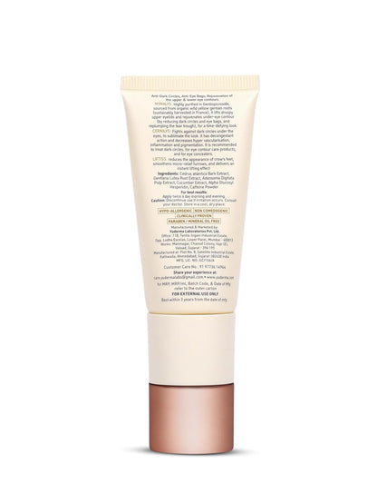 YUDERMA Yuvenex Under Eye Cream For Dark Circles – 3X Contoura Care Under Eye Gel for Dark Circle & Puffiness Treatment, Hydrating Cream for Fine Lines & Under Eye Care, 25 ml