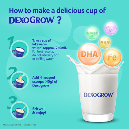 Nutritious Milk Drink for 2-6 year Old Kids with IRON BIOTICS, Zero Added Sucrose - 400g BIB
