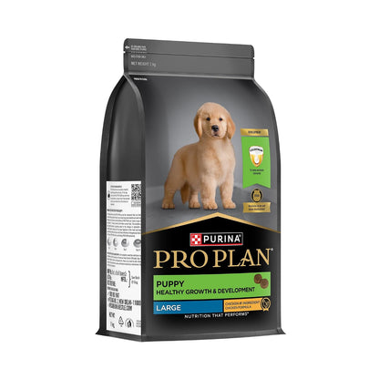 Purina Pro Plan Puppy Dry Food for Large Breed Dogs, 1kg Pack | With Chicken, Natural Colostrum, Supports Immune System, Scientifically Proven Antioxidants, Complete Nutrition