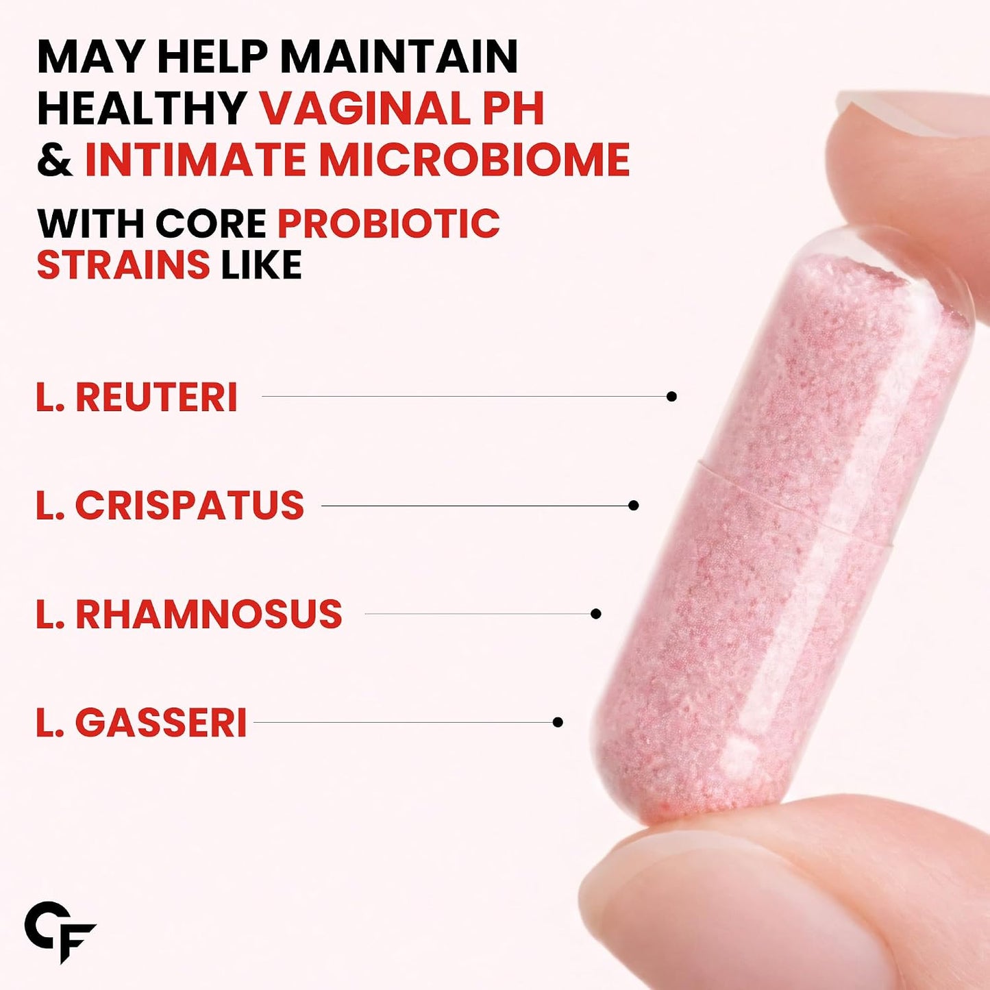 Carbamide Forte Women’s Probiotics Supplement 60 Billion CFU | Gut Health Supplements with Cranberry Extract | Pre & Probiotics Supplement for Gut Health | 60 veg Capsules