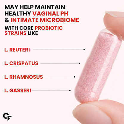 Carbamide Forte Women’s Probiotics Supplement 60 Billion CFU | Gut Health Supplements with Cranberry Extract | Pre & Probiotics Supplement for Gut Health | 60 veg Capsules