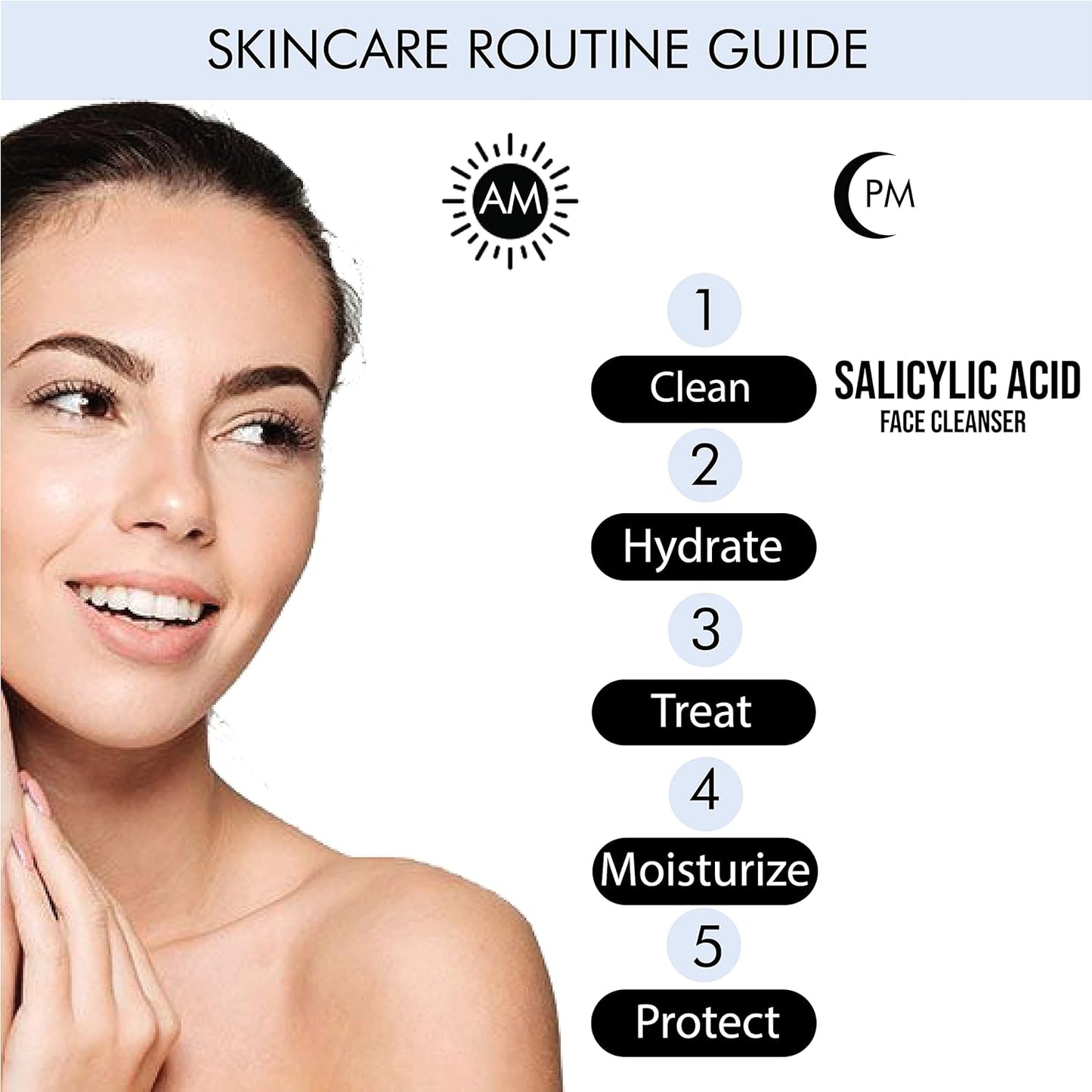 The True Therapy 2% Salicylic Acid Face Wash for Oily Skin to Helps in Acne, Pimples, Blackheads & Skin Blemishes, Face Wash for Women & Men - 100 ml
