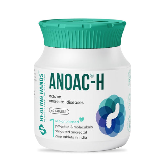 ANOAC Healing Hands H Tablet For Piles & Fissure (60)