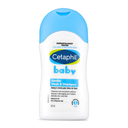 Cetaphil Baby Gentle Wash & Shampoo - (50ml)