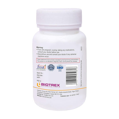 Biotrex Nutraceuticals Thiamin (Vitamin B1) - 60 Veg Capsules
