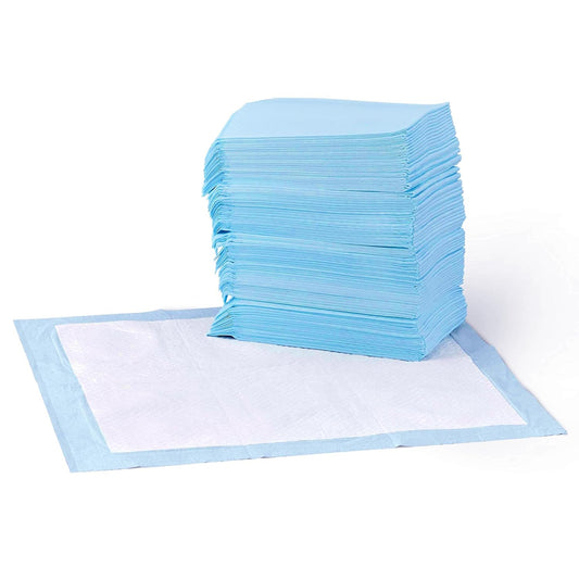 AmazonBasics Pet Pee Pads for Potty Training| Standard | Regular 56 x 56cms | 50 Pieces | Leak-Proof Quick Dry Design, 5-Layer Design, for Small Dogs and Puppies (Standard, Regular Size, 50 Pads)