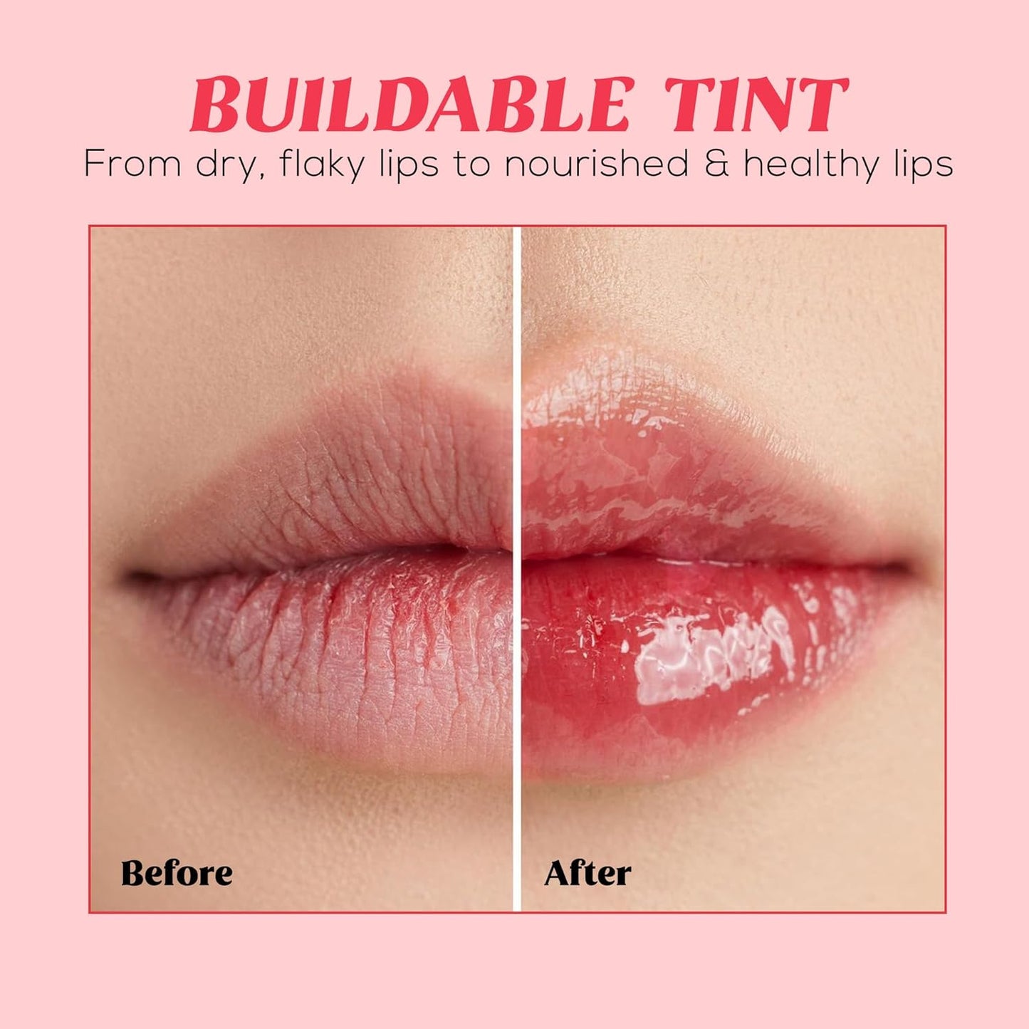 RENEE Juicy Fix Tinted Lip Balm- Sugar Drizzle | Shiny, Glossy Finish | Protects Lips With SPF 30 | Repairs & Nourishes Dry, Flaky Lips | With Peptides, Ceramides & Hyaluronic Acid | 10 g
