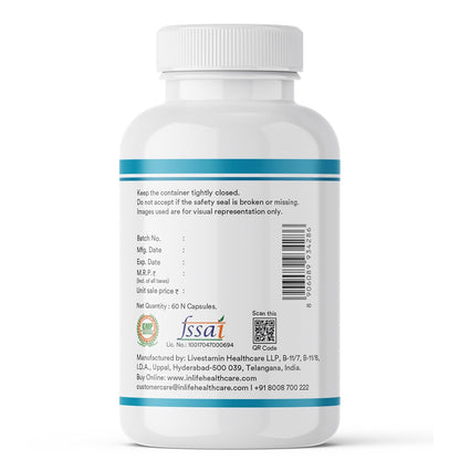 INLIFE Marine Magnesium Supplement 1060mg | Aquamin Mg Naturally Sourced from Red Algae with Zinc Gluconate | Multi-Mineral Complex | Supports Muscle Function, Energy, Metabolism & Daily Wellness | 60 Vegetarian Capsules (60)