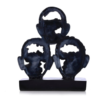 3-Face Idol Home Decor - Abstract Contemporary Modern Art Sculpture