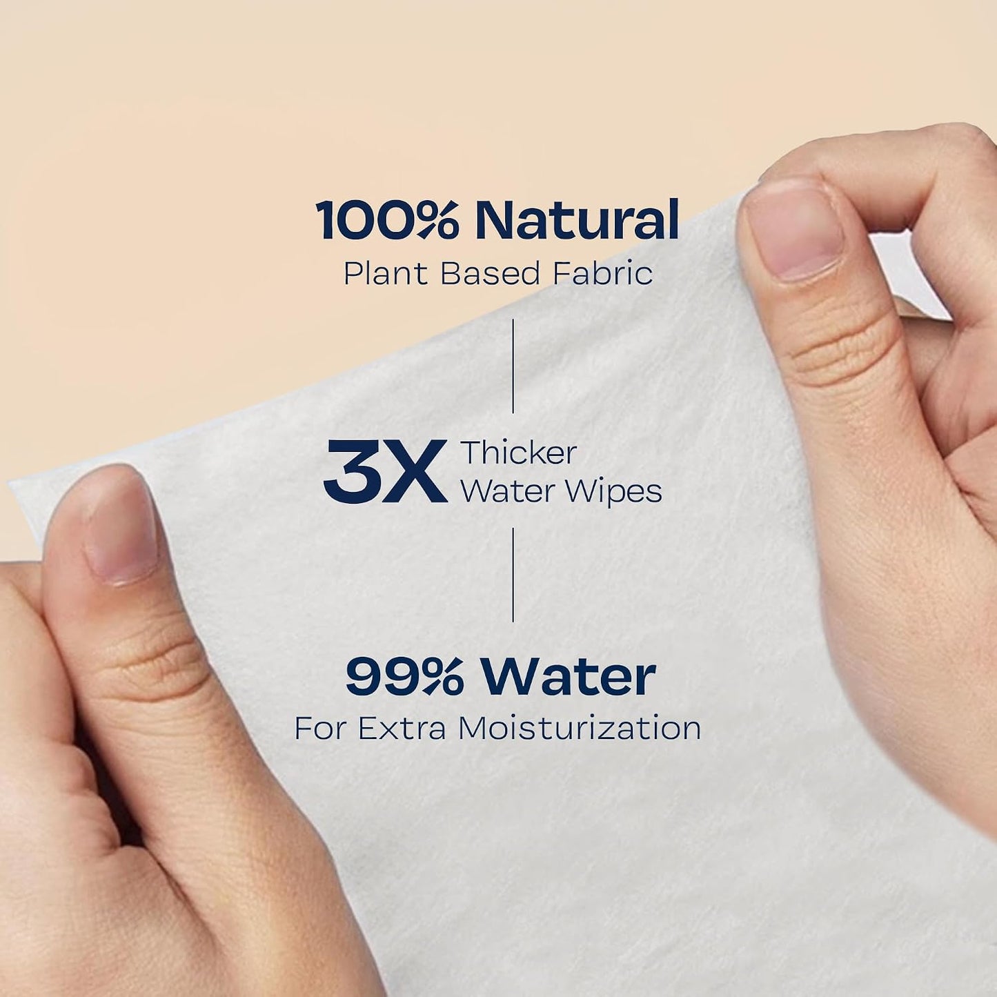 Maate Baby Wipes (Pack of 1, 72 Wipes) | Soothing & Hypoallergenic | Infused With Plant Squalane, Tamanu Oil & Aloe Vera | Moisturizing & Hydrating | Wipe for Baby's | Paraben & Sulphate Free