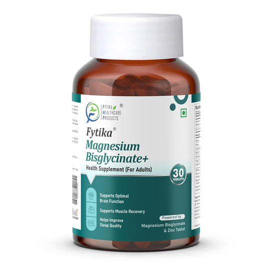 Fytika Magnesium Bisglycinate supplement bottle on a white background
