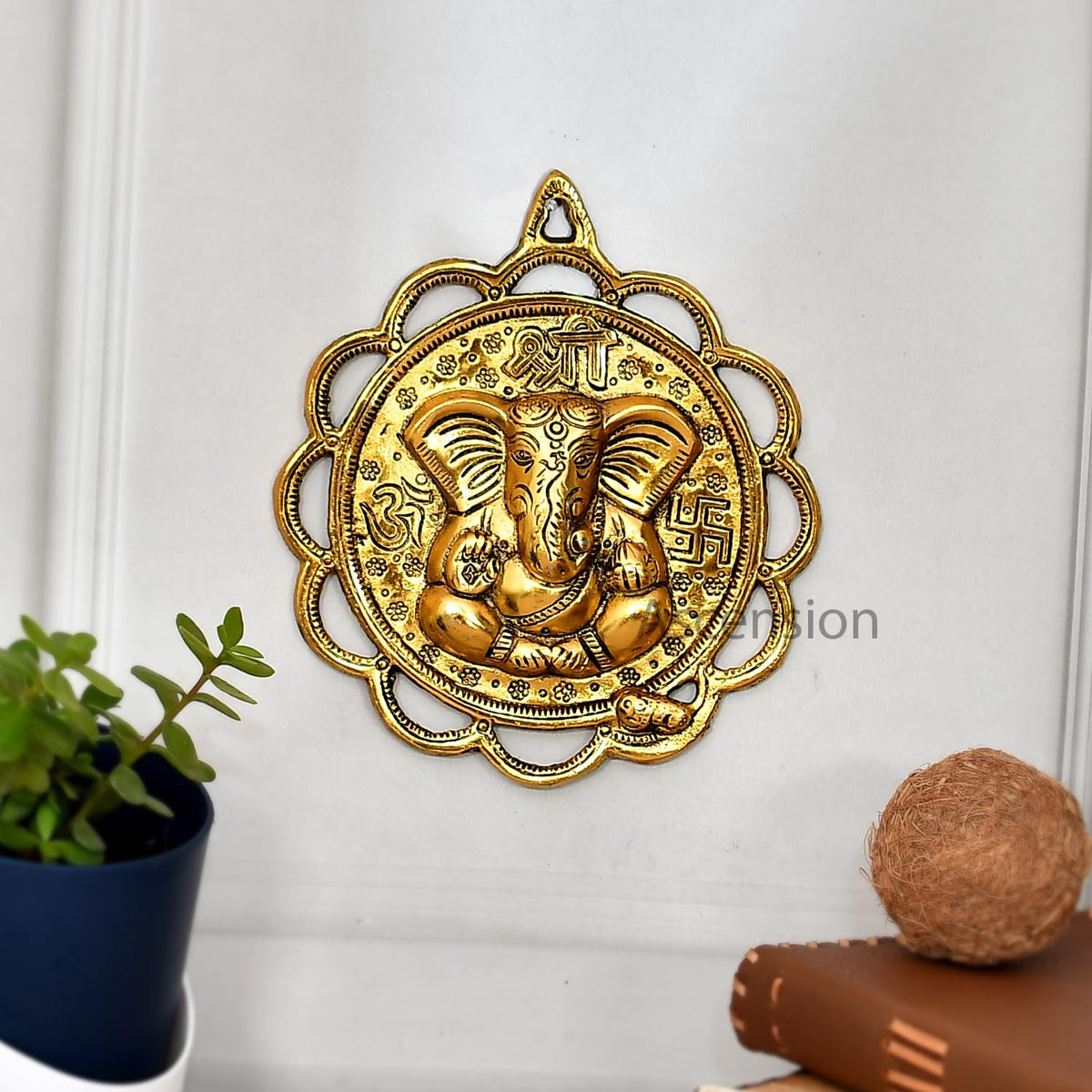 Ganesh Ganesha Ganpati Showpiece Main Door Hangings for Home Décor Decoration and Gift Purpose Diwali Gifts, Pooja, Temple All Hanging Siddhi Vinayak Ganesha Wall Decor Showpiece