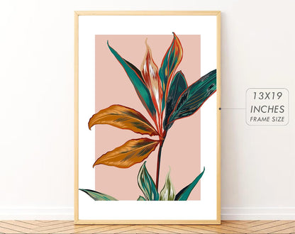Big Modern Framed Posters Wall Decor Paintings For Living Room, Bedroom/Big Paintings For Wall Decoration, Frames For Wall Decor Set of 3 (13x19 Inches) (Boho B)