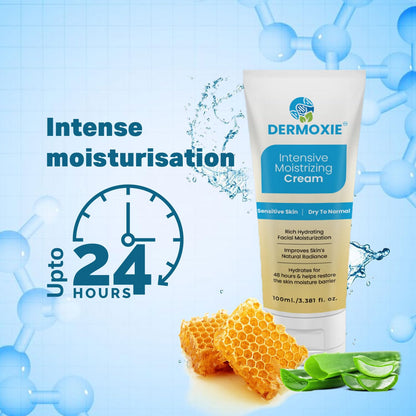 Intensive Moisturizing Cream| For Sensitive Dry to Normal Skin| Pack Of 1X100ml
