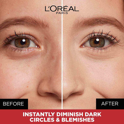 L'Oreal Paris Infallible Full Coverage Concealer, High Cover, Longwear, Waterproof Formula, For Undereye Circles and Blemishes, For Highlighting and Contouring, Shade: 314, 10g