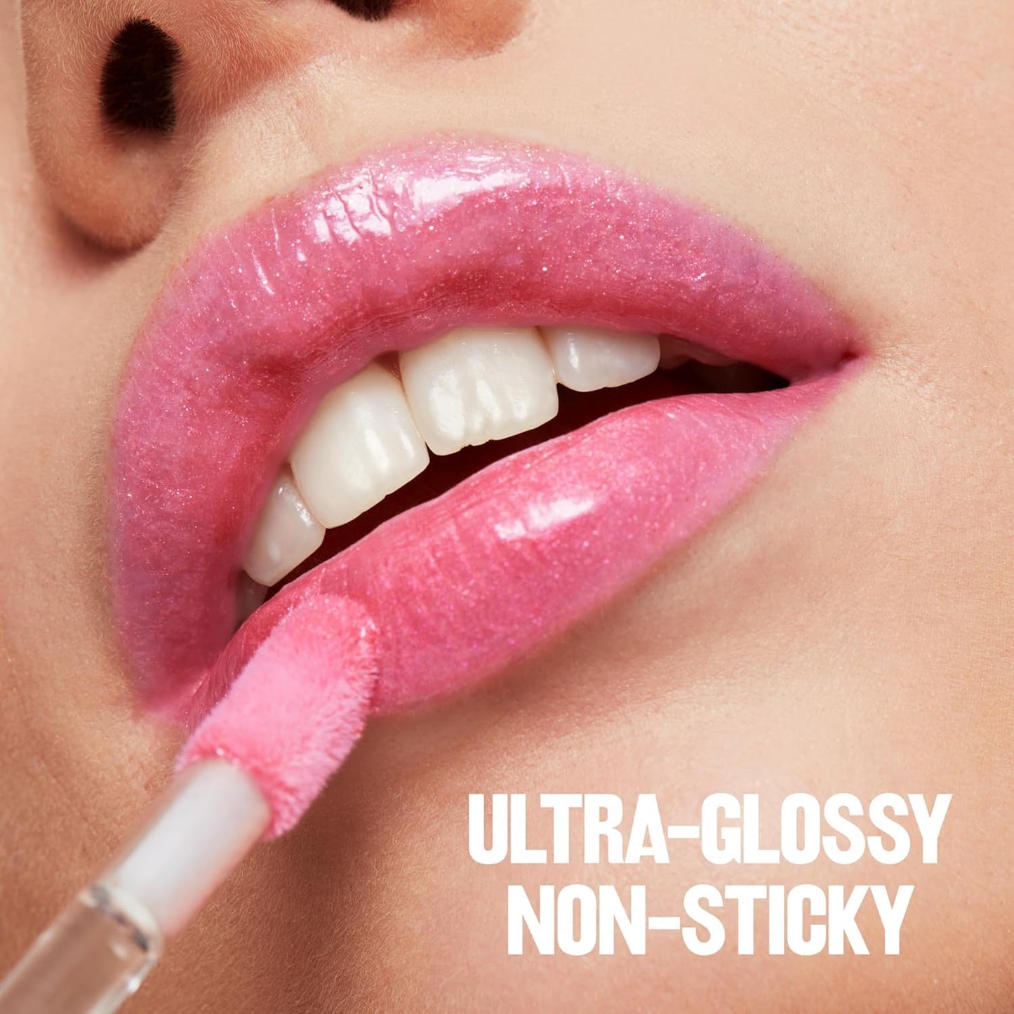 Revlon Super Lustrous The Gloss, Non-Sticky, High Shine Glossy Finish, Lightweight Moisture Enriched With Agave, Moringa Oil Capuacu Butter - Lean In(203), 3.8ml