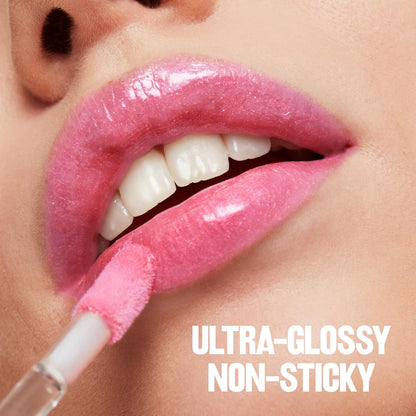 Revlon Super Lustrous The Gloss, Non-Sticky, High Shine Glossy Finish, Lightweight Moisture Enriched With Agave, Moringa Oil Capuacu Butter - Lean In(203), 3.8ml