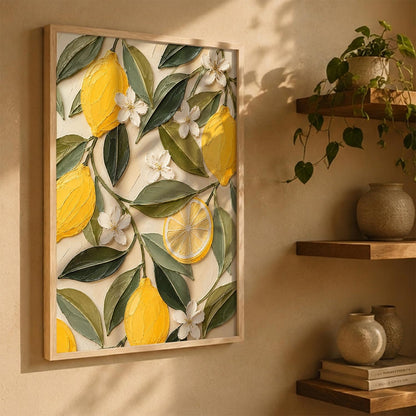 Decorative Modern Wall Art Painting With Frame | Modern Painting For Living Room Bed Room Hotel Wall Decor Digital Reprint (14X20 inch)