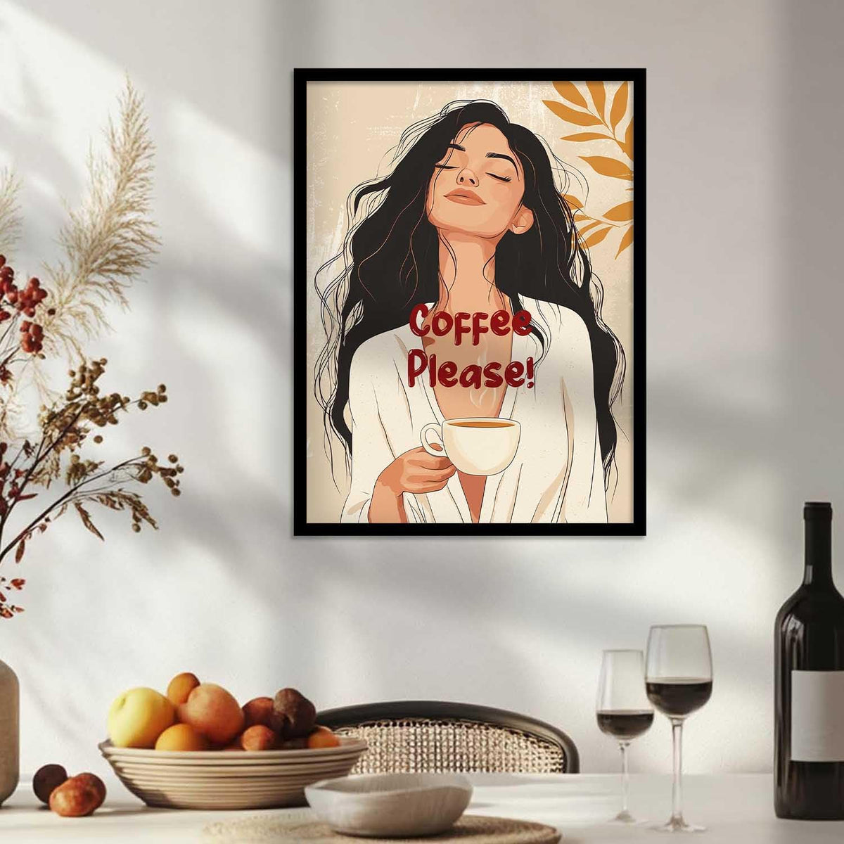 Restaurant Theme Wall painting for Cafeteria and Restaurant and Cafe/Poster for Kitchen & Hotel Wall decor/Food Quotes Wall Painting for Hotel decor (10 inch x 13 inch) Set of 1 (C)