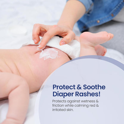 Mother Sparsh Natural Care Baby Diaper Rash Cream-50g | Diaper Rash Cream for Babies with Chamomile, Shea Butter & Zinc Oxide | Protects & Soothes Newborn Sensitive Skin