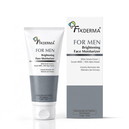 Fixderma Brightening Face Moisturizer for Men |Reduce Evens Skin Tone- 50g | Reduces & Evens Skin Tone