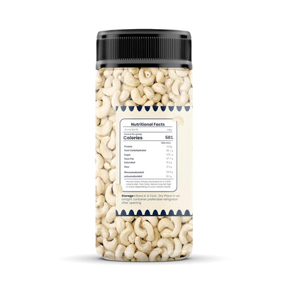 HighFresh Premium Cashew Nuts 250gm | Dry Fruits and Nuts Plain Cashews | 100% Unpolished | Crunchy & Fresh | Rich In Protein, Magnesium & Phosphorus Perfect for Gifting