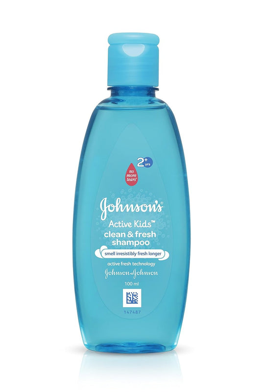 Johnson & Johnson Active Kids Clean And Fresh Shampoo, 100Ml