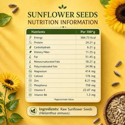 TruNutra Pumpkin & Sunflower Seeds Combo 400g (200g Each) | Raw & Unsalted | High Protein & Fiber | Vegan Snack for Daily Nutrition and Wellness Support Daily.