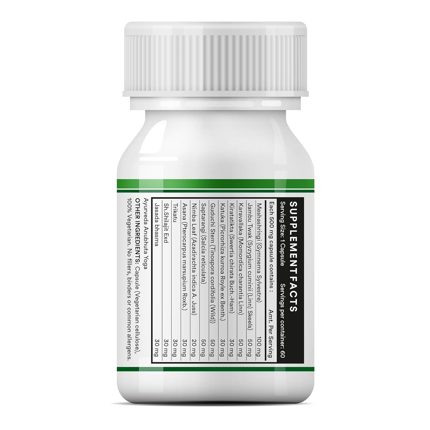 Inlife Diastan Diabetes Care Ayurvedic Supplements - 60 Vegetarian Capsules