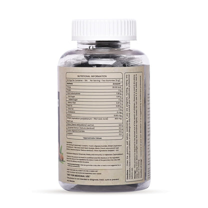 Neuherbs Pure Himalayan India's First Shilajit Resin Gummies To Improve strength, Stamina & Energy - 30 Shilajit Gummies