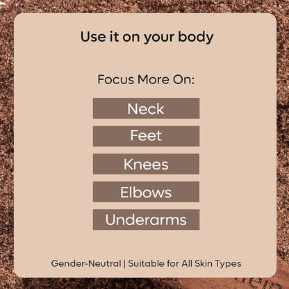 Beige card with text and checkboxes on a textured brown background