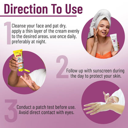 Healing Pharma - Derbeau® Glycolic Acid Cream 12% W/W, 30g