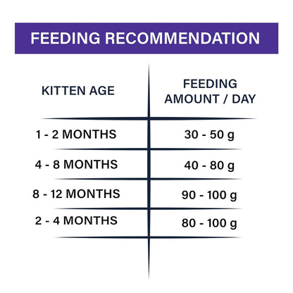 Taiyo Miow Miow Kitten Ocean Fish, Dry Cat Food, Complete and Balanced Diet, Formulated with The Finest Natural Ingredients, Vitamins and Minerals, 1 Kg