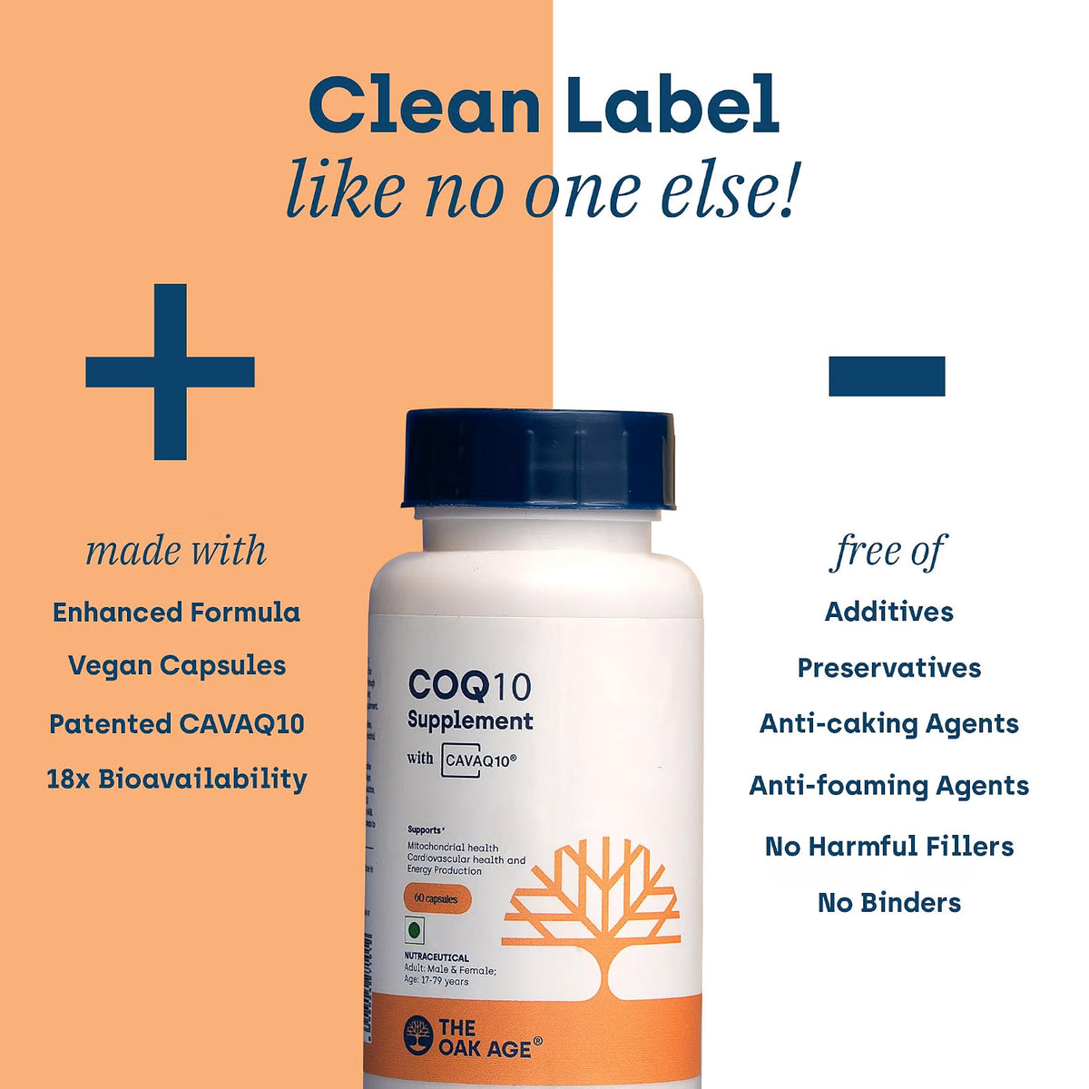 The Oak Age NMN + Resveratrol & CoQ10 Bundle | One Supports NAD⁺, The Other Powers Mitochondria | Complete Cellular Energy Support Without Stimulants