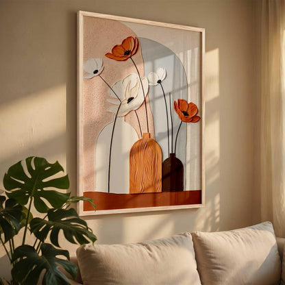 Aesthetic Art Home Decoration Painting | Paintings With Frame For Living Room Bed Room Hotel Wall Decor Digital Reprint (13x17 inch)
