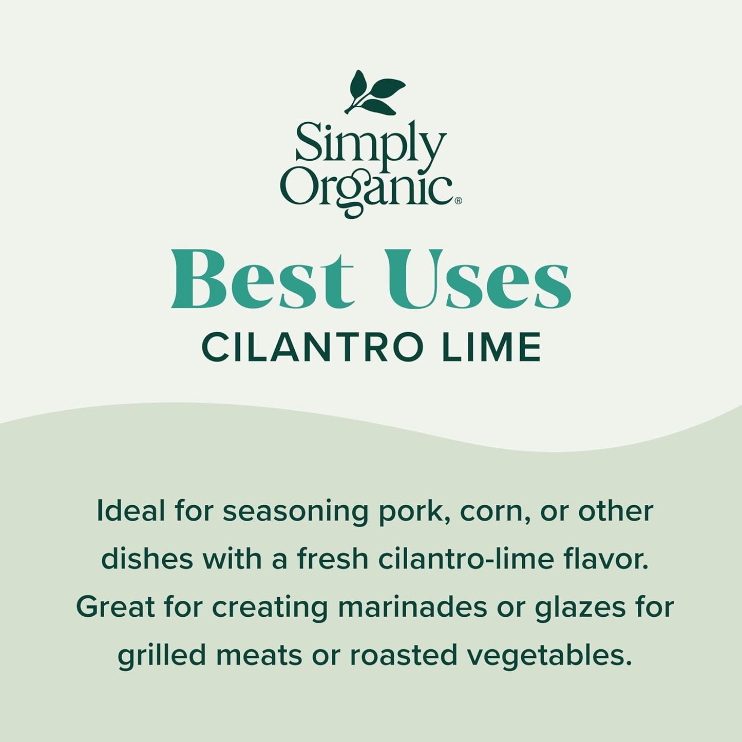 Simply Organic Sheet Pan Seasoning, Cilantro Lime, 0.71 Ounce (Pack of 1)