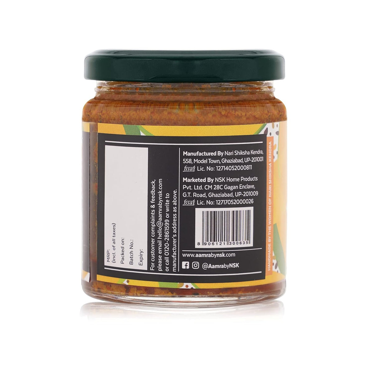 Aamra Homemade Classic Mango Pickle (in mustard oil) - 190gm