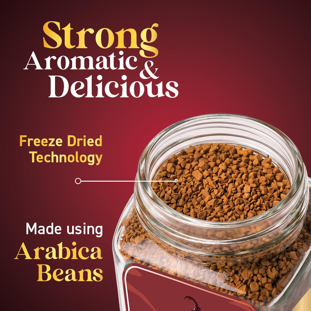 Rage Coffee Dark Chocolate Instant coffee - Premium Arabica Instant Coffee (Make Delicious Hot/Cold Coffee) - (DARK CHOCOLATE)