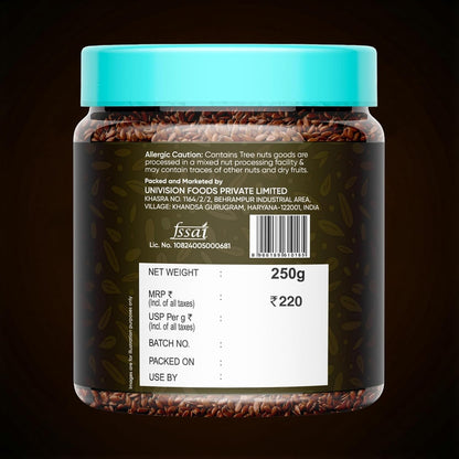 Tauffa Flax Seeds 250g | Omega 3 Rich Superfood Seeds | High Fiber & Protein | Gluten Free Vegan Seeds for Smoothies, Salads, Baking & Daily Nutrition