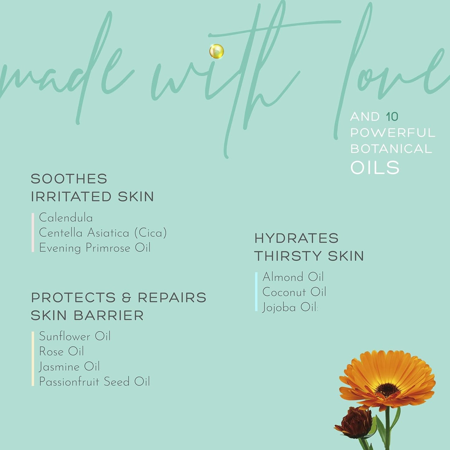 Orimii Belly Oil For Stretch Marks Removal | Belly Treatment Elixir - Boosts Elasticity & Fades Stretch Marks | Coconut Oil Blended with 9 Botanical Oils | Pregnancy & Breasfeeding Safe | Fragrance Free (100ml)