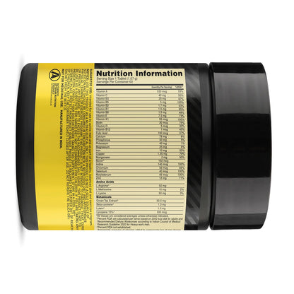 Optimum Nutrition (ON) Multivitamin for MEN– 60 Tablets, 26 Vitamins & Minerals, Amino Acids & Anti-Oxidants (Green Tea Extract, Beta Carotene, Lutein, Lycopene). Vegetarian.