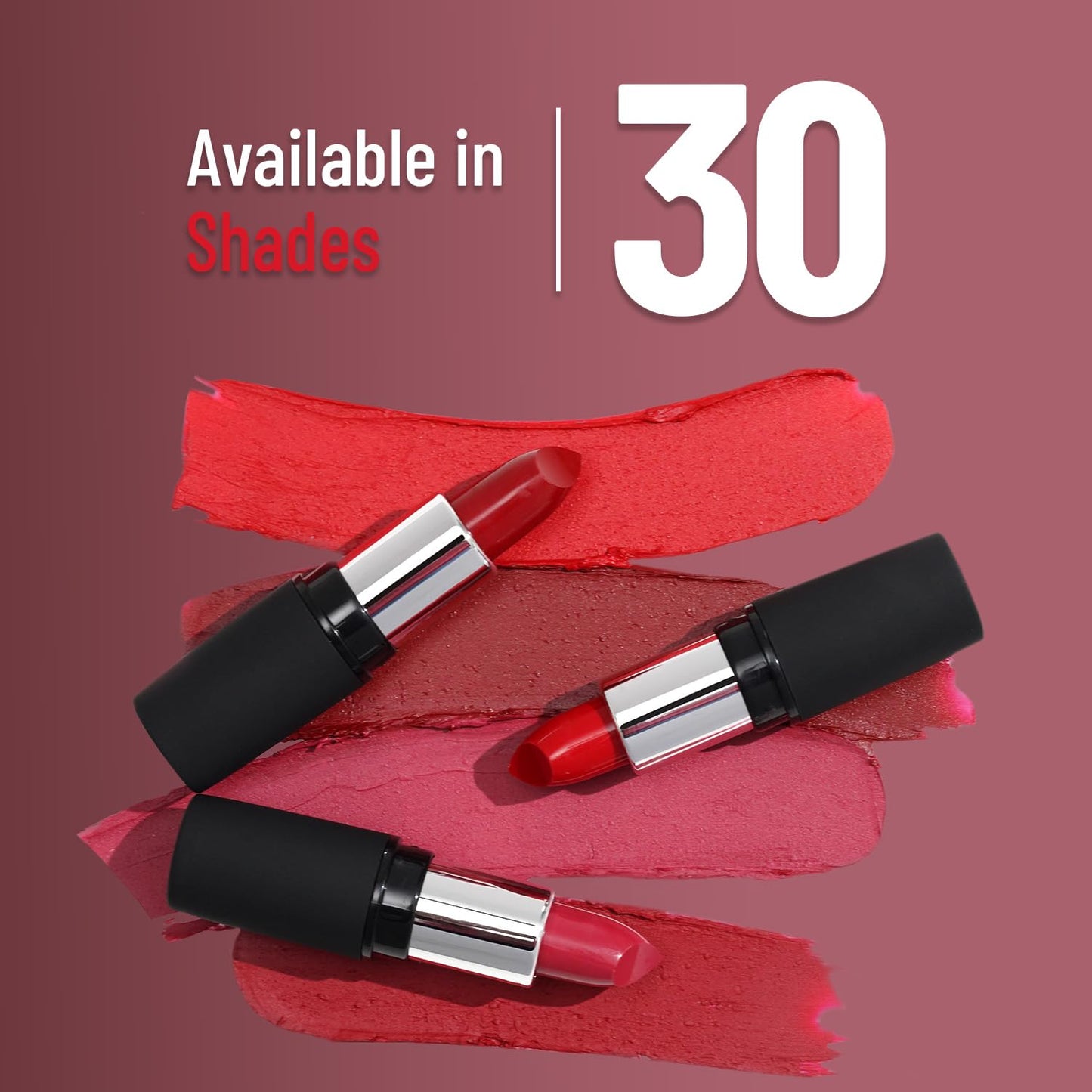Swiss Beauty Pure Matte Creamy Lipstick | Non-drying, Highly pigmented Lipstick | Shade- Brandy Harrington, 3.8gm|