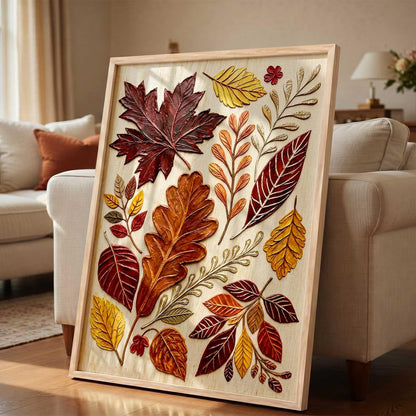 Abstract Floral Art WALL Framed Painting | Big Aesthetic WALL Framed Paintings for Living Room Bedroom Wall Decor (19x25 inch)
