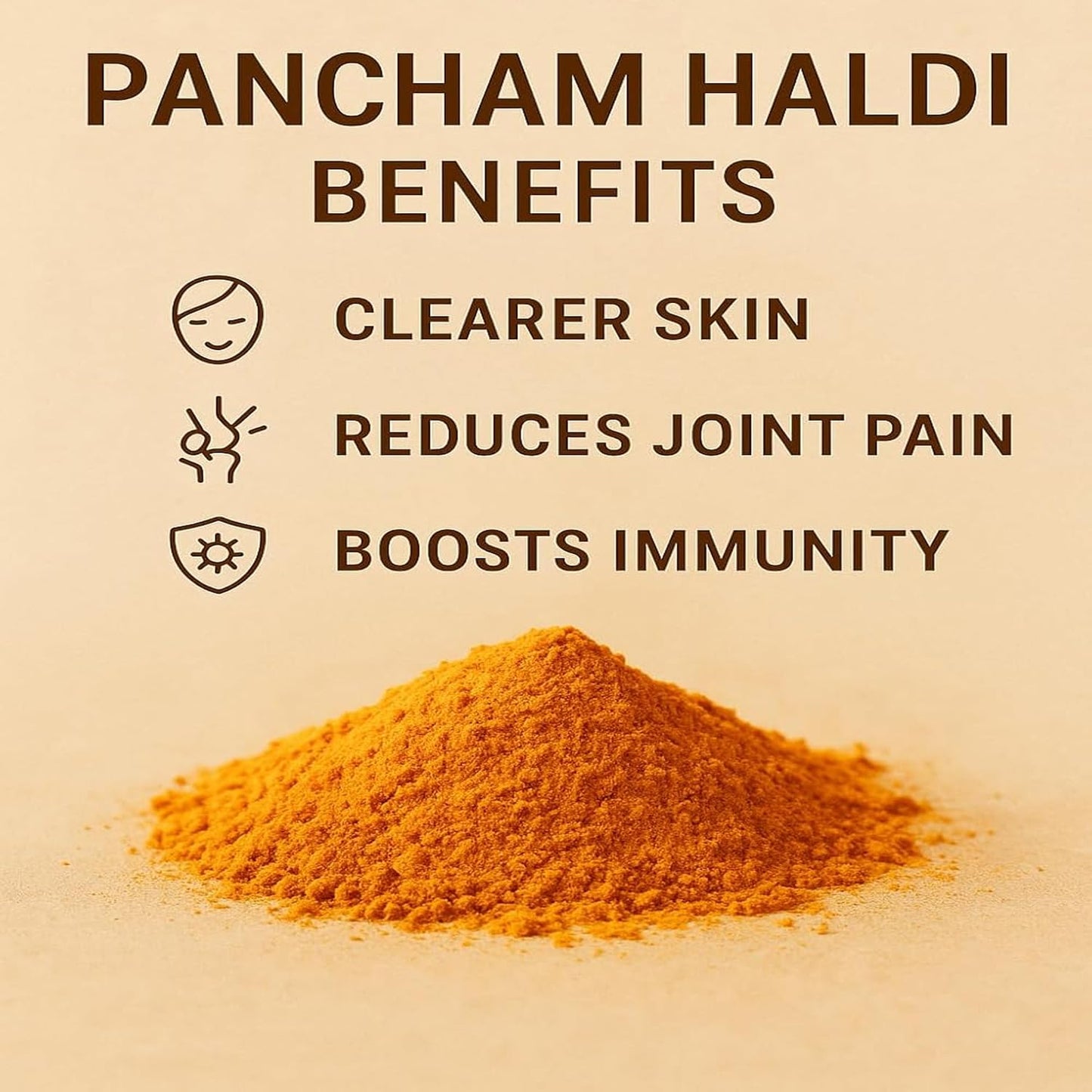 Namo Organics - Pancham Haldi 200g - Powder Ayurvedic Turmeric Blend with 5 Types of Turmeric Pure & Natural Haldi II The Original Pancham Haldi