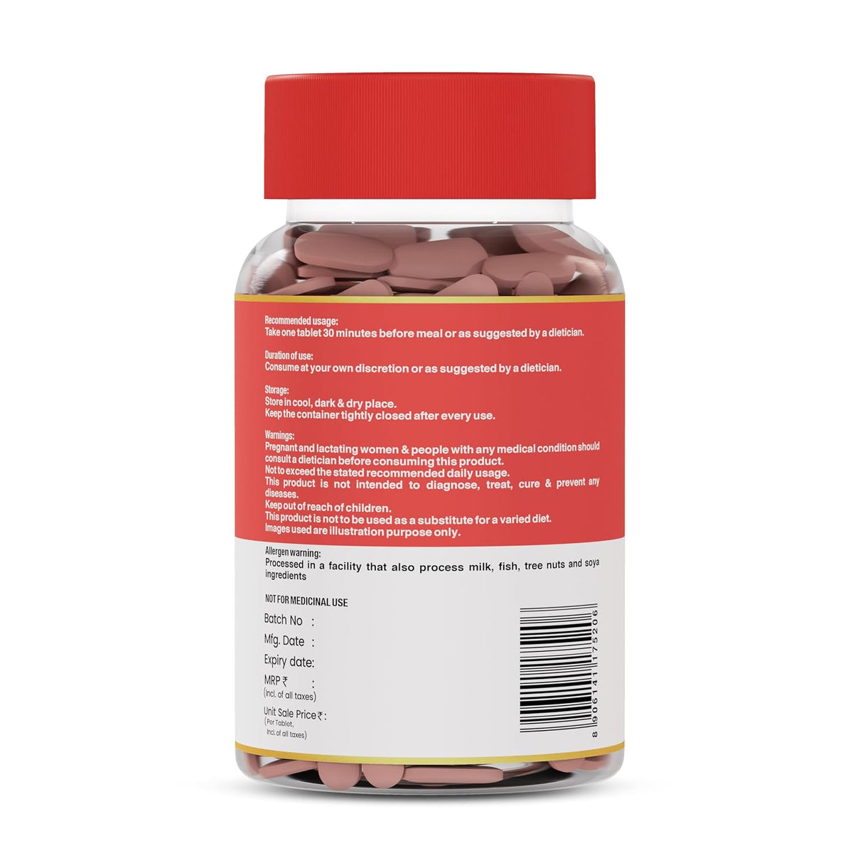 Jeena Sikho Fat Burner Advance Formula 60 Tablets, Ayurvedic Weight Loss Supplement for Men & Women, Helps Reduce Belly Fat & Improve Metabolism, With Amla, Guggul & Pipali