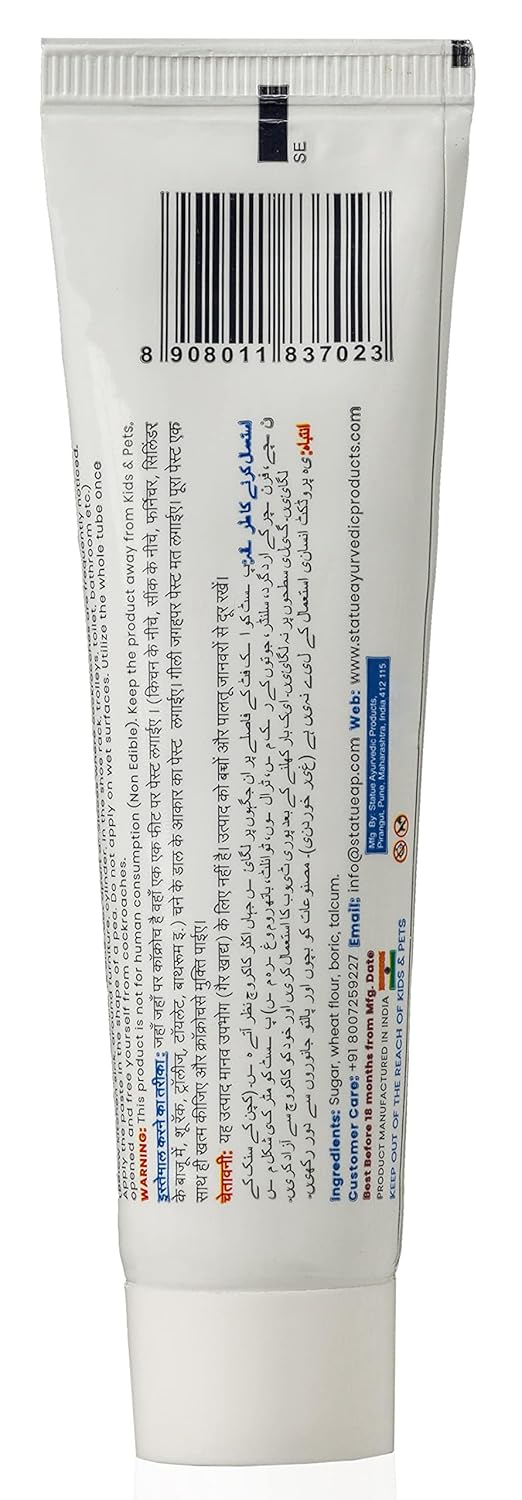 GETOUT Anti Roach Paste Cockroach Killer Gel 180g | Long-Lasting & Highly Effective Formula for Kitchen, Home & Commercial Use | Easy Application, No Smell & Non-Messy Cockroach Control Solution for Home (Pack of 4)