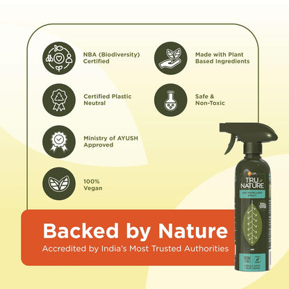 Tru Nature Herbal Ant Repellent Spray - 200 ML | Removes entire Ant Colony | 100% Plant Based, Chemical Free | Works on All Ant Types | For Home, Kitchen, Office & Garden