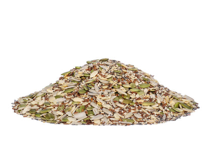 MORVI NUT 5 in 1 Seeds Mix 100g - Edible Seeds | Healthy Super Seed Combo | Healthy Snacks | 100% Natural and Roasted Mix Seed for Eating Diet Snacks Perfect for Giftings