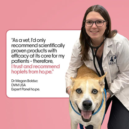 Hope All in One 14-in-1 Supplement Chews for Dog 30 Vegan hoplets |Multivitamins, Joint Support, Probiotics, Biotin, Omega 3 & 6| Pet Chews for Absolute Wellness | ColdPressed, Hypoallergenic